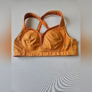 lululemon Women's  Size 32 C athletica Orange Sports Bra
